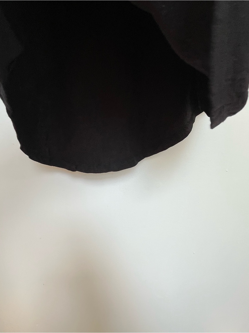 Kristin Nicole Simple Little Black Tee Dress Minimalist Women’s Size Small - Picture 4 of 6